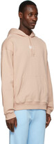 Thumbnail for your product : M.A. Martin Asbjørn Tan Cropped Logo Hoodie