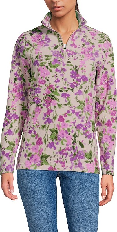 Lands' End Women's Tall Anyweather Fleece Quarter Zip Pullover