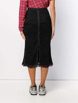 Thumbnail for your product : Antonio Marras layered floral skirt