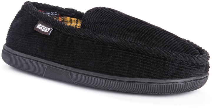 flannel lined moccasin slippers