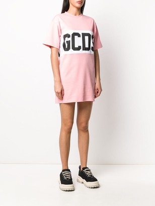 GCDS logo stamp T-shirt dress