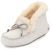 Thumbnail for your product : UGG Alena Collared-Tie Slipper, Salt