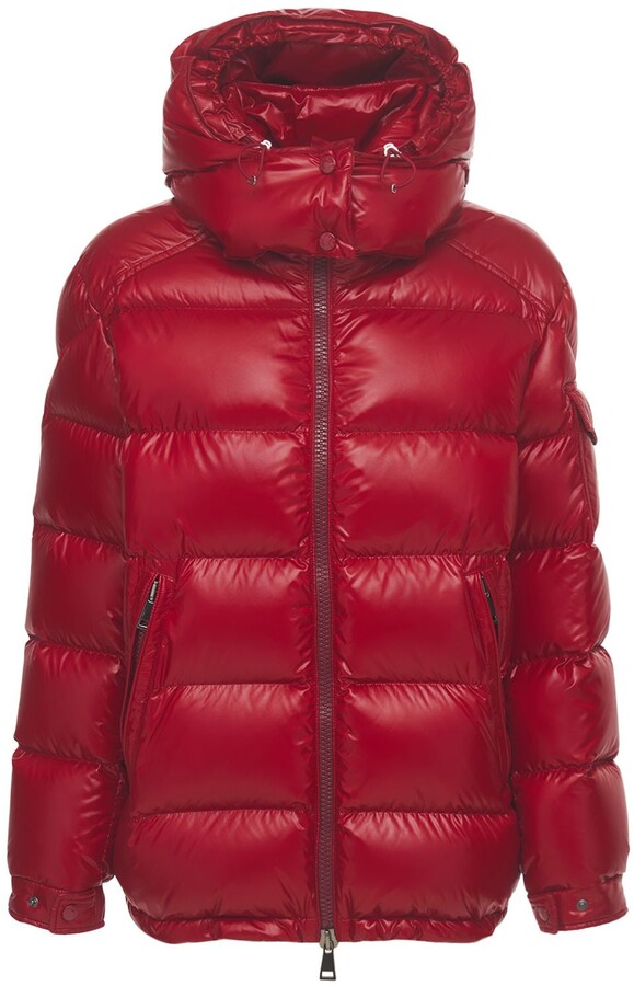 moncler coats red