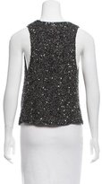 Thumbnail for your product : Haute Hippie Sleeveless Embellished Top