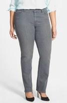 Thumbnail for your product : CJ by Cookie Johnson 'Faith' Stretch Straight Leg Jeans (Plus Size)