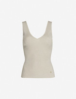 Thumbnail for your product : Ted Baker V-neck sleeveless stretch-knit top