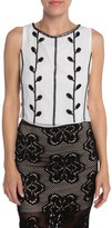 Thumbnail for your product : Alice + Olivia Tiara Embellished Tank