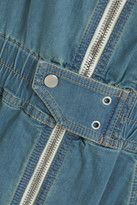 Thumbnail for your product : Rick Owens Zip-detailed Denim Mini Dress