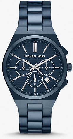 | Kors ShopStyle Stainless Blue Chronograph Michael Watch Steel