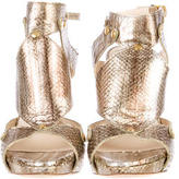Thumbnail for your product : Christian Dior Snakeskin Sandals