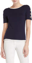 Thumbnail for your product : Cable & Gauge Grommet Sleeve Tee