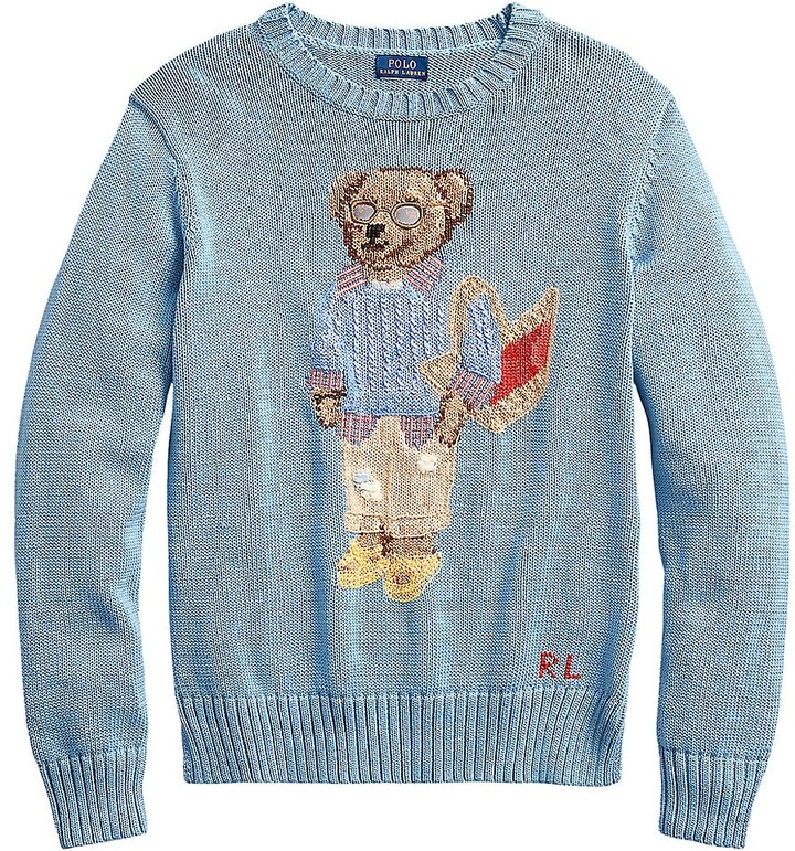 ralph lauren teddy sweatshirt
