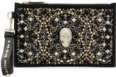Thumbnail for your product : Philipp Plein skull and stud embellished clutch