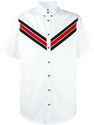 DSQUARED2 v-striped shirt
