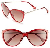 Thumbnail for your product : MICHAEL Michael Kors 58mm Cat Eye Sunglasses