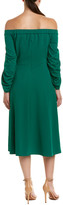 Thumbnail for your product : Tibi Off-The-Shoulder A-Line Dress