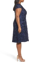 Thumbnail for your product : Alex Evenings Sequin Lace Cocktail Dress