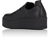 Thumbnail for your product : Barneys New York WOMEN'S LEATHER PLATFORM SLIP-ON SNEAKERS