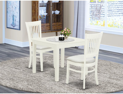 Red Barrel Studio Alyxa Acacia Solid Wood Dining Set