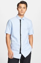Thumbnail for your product : Alexander Wang Trim Fit Sweater Back Oxford Shirt