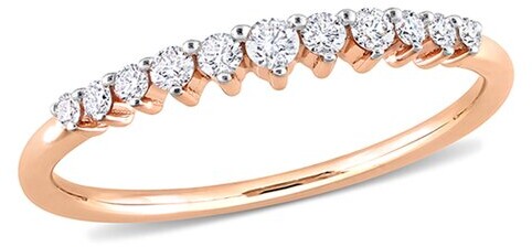 Rina Limor Fine Jewelry Millennial Bridal 14K Rose Gold 0.21 ct. tw. Diamond Ring