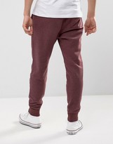 Thumbnail for your product : Abercrombie & Fitch Cuffed Joggers Core Slim Fit In Burgundy