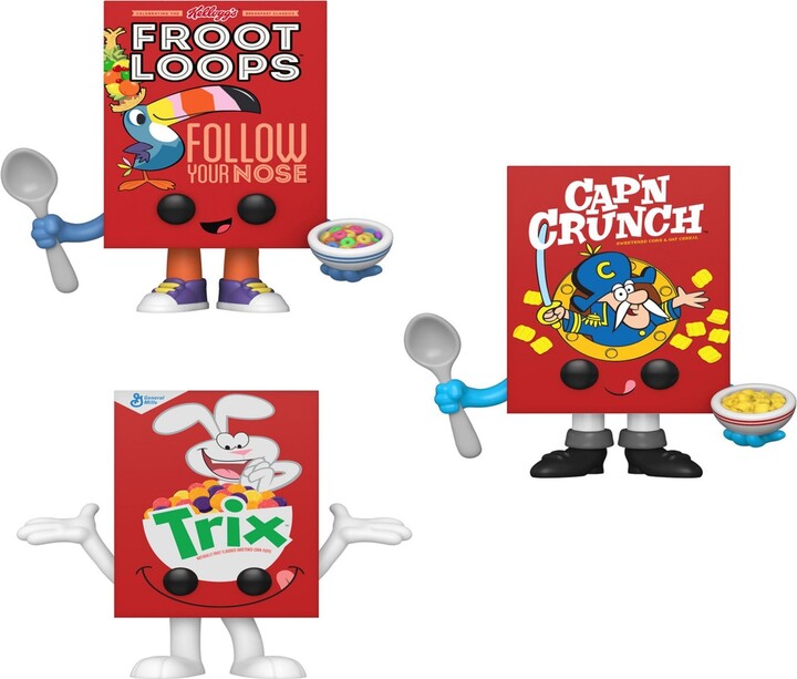 Funko Pop Vinyl Cereal Box Collectors Set, 3 Piece ShopStyle Games