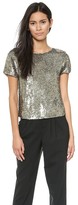 Thumbnail for your product : Alice + Olivia Sarita Sequin Tee