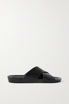 Thumbnail for your product : ATP ATELIER Doris Leather Slides
