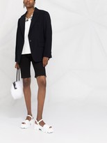Thumbnail for your product : MM6 MAISON MARGIELA Wide-Shoulder Tailored Blazer