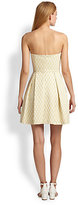 Thumbnail for your product : Trina Turk Strapless Jacquard Dress