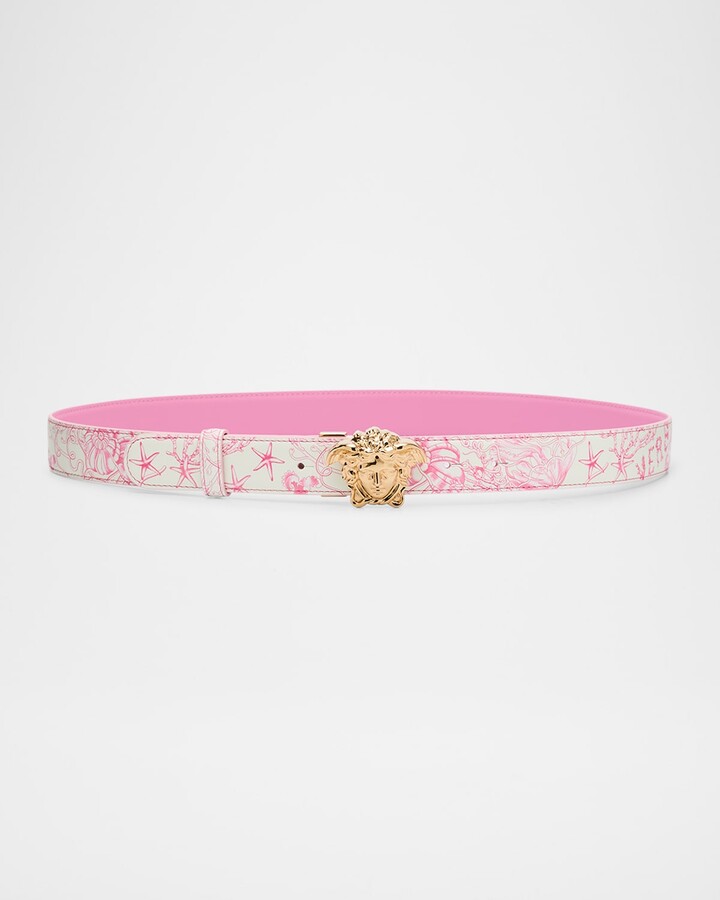 Underwater Barocco Leather Belt
