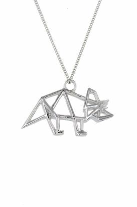 Origami Jewellery Necklace Frame Triceratops