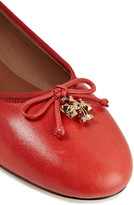 Thumbnail for your product : Tory Burch Embellished Leather Ballet Flats
