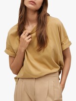 Thumbnail for your product : MANGO Organic Cotton Dropped Shoulder T-Shirt