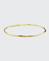 Thumbnail for your product : Ippolita 18K Gold Glamazon Thin Faceted Bangle