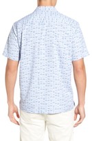 Thumbnail for your product : Tommy Bahama Men's Geo Chaser Silk Blend Camp Shirt