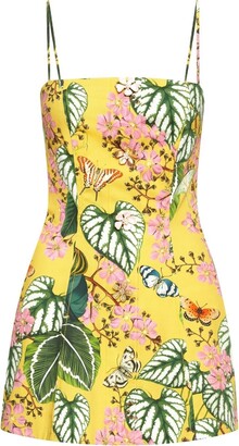 Floral-Print Short Dress