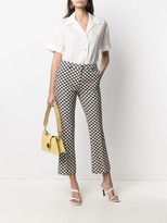 Thumbnail for your product : Pt01 Check-Print Tailored Trousers