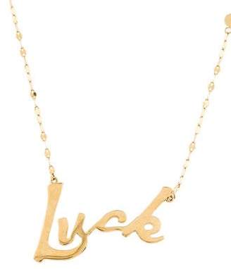 Lana 14K Luck Pendant Necklace