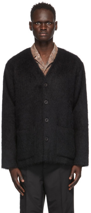 Our Legacy Black Mohair Cardigan - ShopStyle