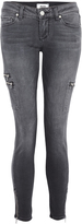 Thumbnail for your product : Paige Denim Ivy Moscow Skinny Jeans With Zip Detail