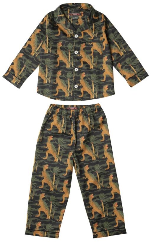 Desmond & Dempsey Kids T-Rex Pyjama Set (2-9 Years) - ShopStyle Boys'  Pajamas
