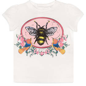 Gucci Baby T-shirt with bee print
