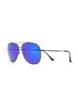 Thumbnail for your product : Maui Jim Mirrored Aviator-Frame Sunglasses