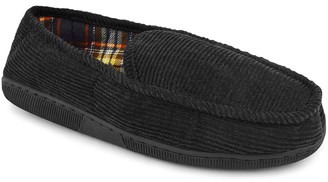mens corduroy house slippers
