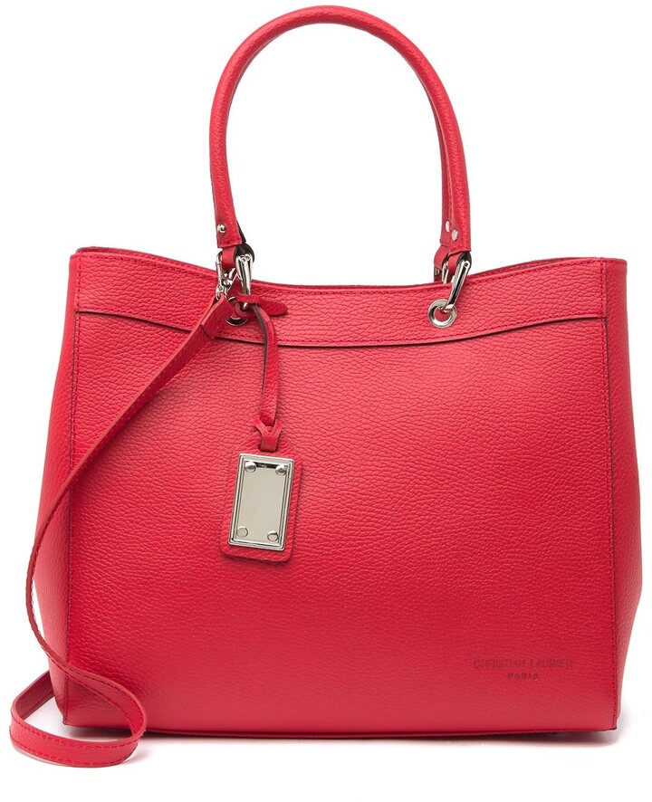 Christian Laurier Avril Leather Tote - ShopStyle
