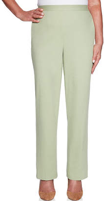 Alfred Dunner Greenwich Hills High Waisted Straight Pull-On Pants