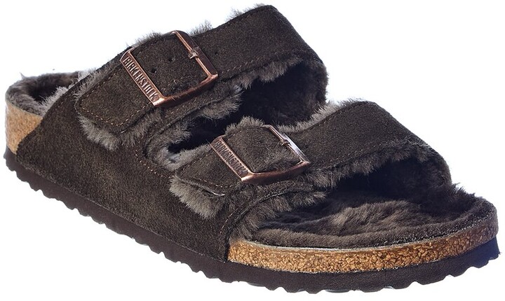 birkenstock arizona shearling 40