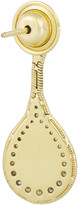 Thumbnail for your product : Tibi Fernando Jorge 18-karat gold, diamond and serpentine earrings